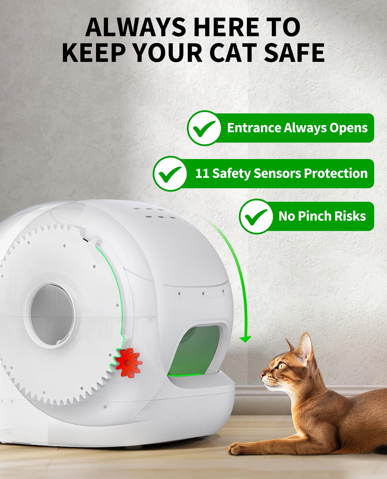 Petkit PuraMax 2 Automatic Self-Cleaning Cat Litter Box, App Control Automatic Litter Box