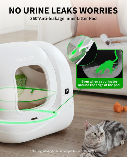 Petkit PuraMax 2 Automatic Self-Cleaning Cat Litter Box, App Control Automatic Litter Box