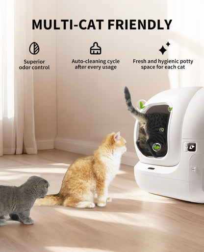 Petkit PuraMax 2 Automatic Self-Cleaning Cat Litter Box, App Control Automatic Litter Box