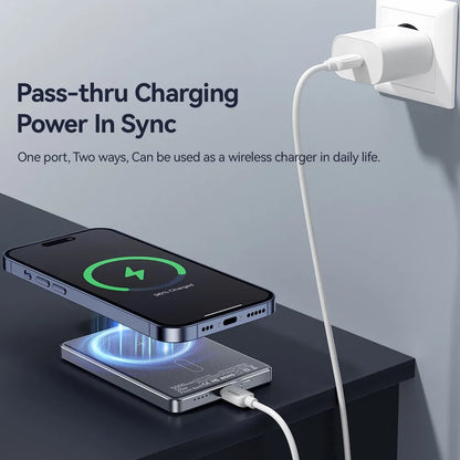 Magnetic Power Bank 5000mAh Ultra Slim